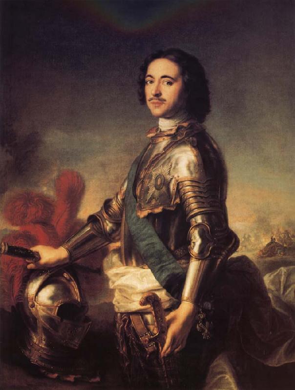 NATTIER, Jean-Marc Portrait of Peter the Great Germany oil painting art